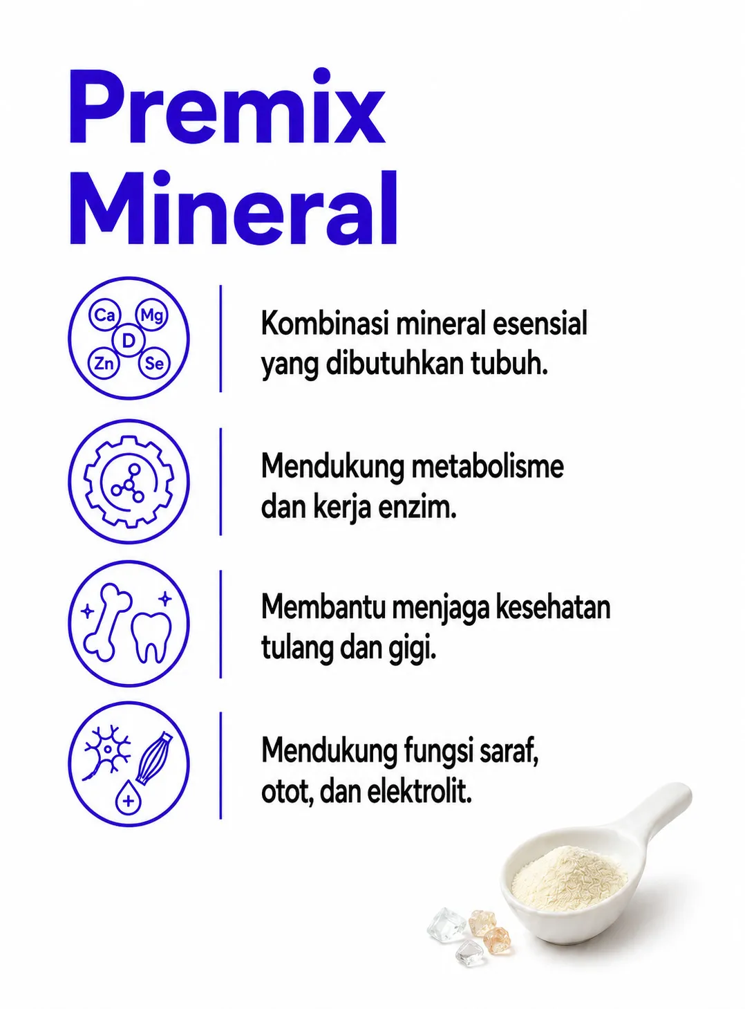 Kandungan premium SOP Dayli 19 dari 20
